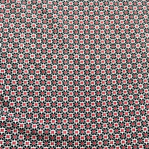 IBKUL Mens Golf Performance Polo Shirt Size Large Floral Black Red Casual UPF 50 - Picture 7 of 7